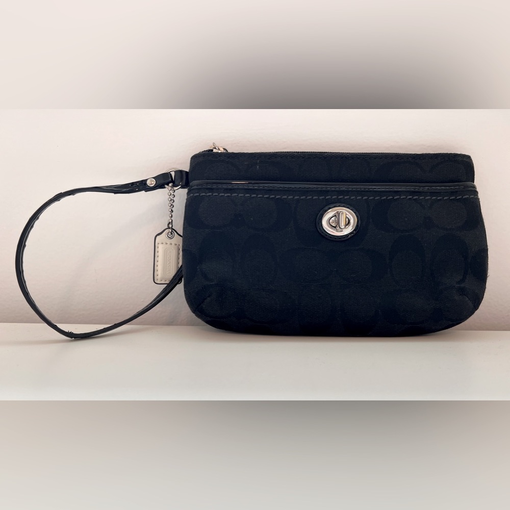 Coach Signature Wristlet